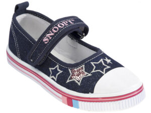 BALLERINA BAMBINA SNOOPY IN TELA 2216105 Scarpine Tela Snoopy