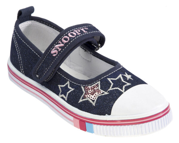 SNOOPY GIRL CANVAS BALLERINA SHOE  2216105 Snoopy Canvas Shoes