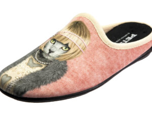 DAMEN HAUSSCHUHE AUS WEICHER STOFF  PETS ROCK DAISY 5561019 Hausschuhe Damen Pets Rock