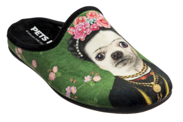 DAMEN HAUSSCHUHE AUS WEICHER STOFF  PETS ROCK MEXICO 5561012 Hausschuhe Damen Pets Rock
