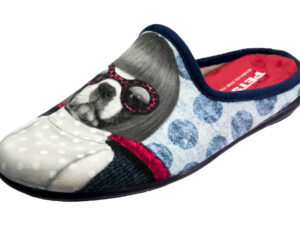 DAMEN HAUSSCHUHE AUS WEICHER STOFF  PETS ROCK SPOTS 5561017 Hausschuhe Damen Pets Rock