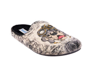 MENS MULE PLUSH SLIPPER 5556532 Mens Mule Slippers
