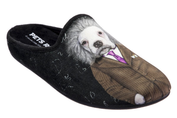 HERREN HAUSSCHUHE AUS WEICHER STOFF  PETS ROCK BRAIN 5566011 Hausschuhe Herren Pets Rock