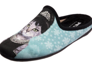 CIABATTA DONNA IN TESSUTO MORBIDO PETS ROCK BREAKFAST 5561011 Ciabatte Donna Pets Rock