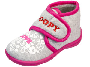 PANTOFOLA BAMBINA SNOOPY IN JERSEY 5215355 Autunno Inverno Snoopy