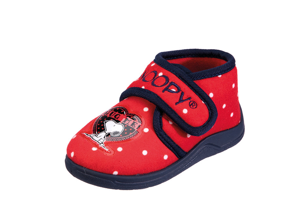 Pantofole da bambina per casa scarpe chiuse ciabatte a scarpa scarpette Snoopy 