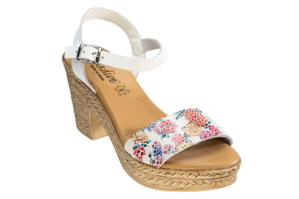 SANDALO DONNA IN PELLE 0253160 Sandali Donna