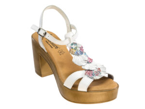 SANDALO DONNA IN PELLE 0253375 Sandali Donna