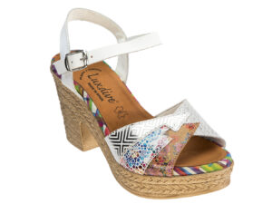 SANDALO DONNA IN PELLE 0253532 Sandali Donna