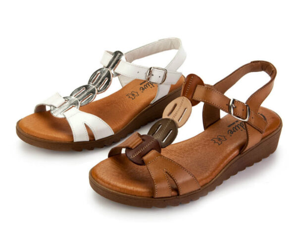 DAMEN LEDER SANDALEN 0251364 Sandalen Damen