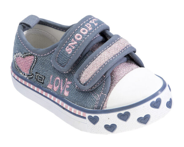 SCARPA BAMBINA SNOOPY IN TELA 2215681 Scarpine Tela Snoopy