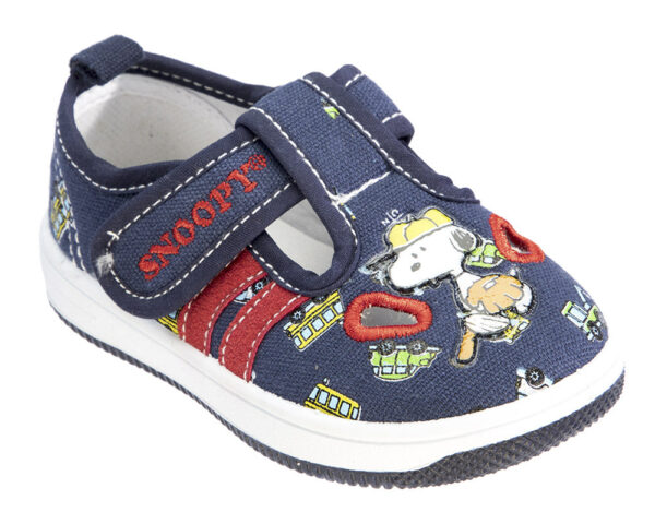 SCARPA BAMBINO SNOOPY IN TELA 2215676 Scarpine Tela Snoopy