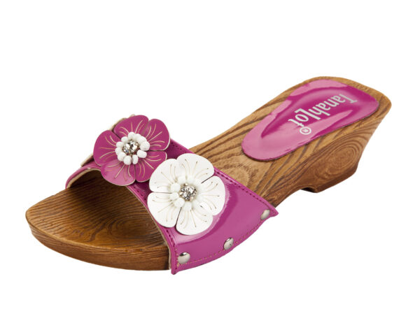 ZOCCOLO BAMBINA IN PELLE SINTETICA 7175229 Sandali Bambina