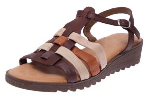 DAMEN LEDER SANDALEN 0253021 Sandalen Damen