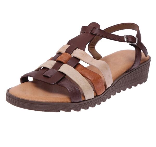 DAMEN LEDER SANDALEN 0253021 Sandalen Damen