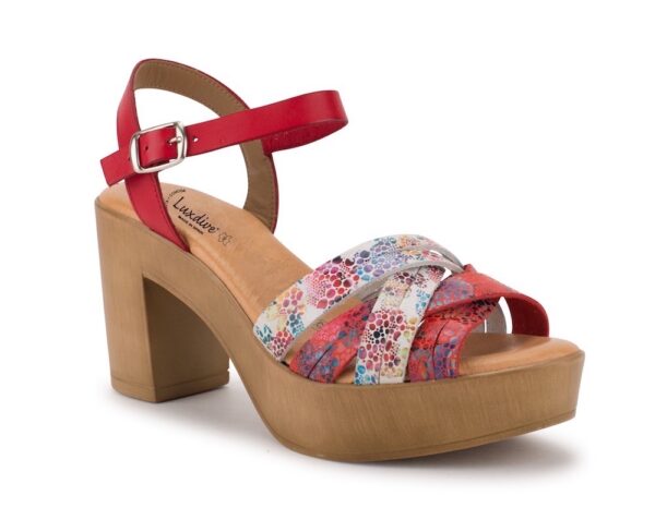 SANDALO DONNA IN PELLE 0253376 Sandali Donna
