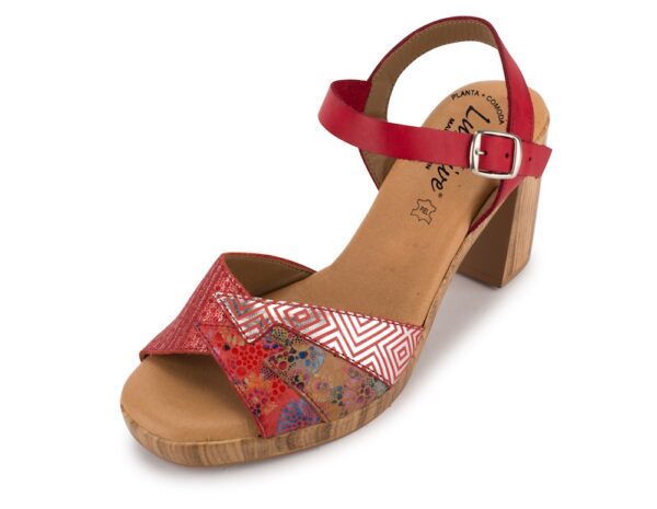 SANDALO DONNA IN PELLE 0253400 Sandali Donna