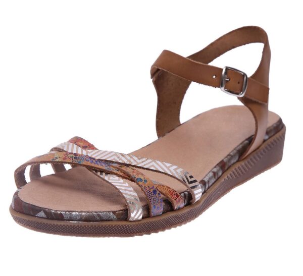SANDALO DONNA IN PELLE 0253416 Sandali Donna