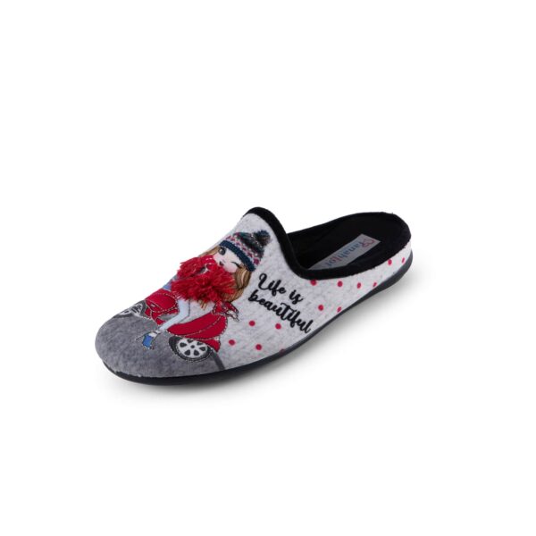 DAMEN HAUSSCHUHE AUS WEICHER STOFF 5552043 Hausschuhe Damen