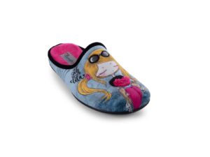 LADIES MULE SLIPPER IN SOFT FLEECE 5553979 Ladies Mule Slippers