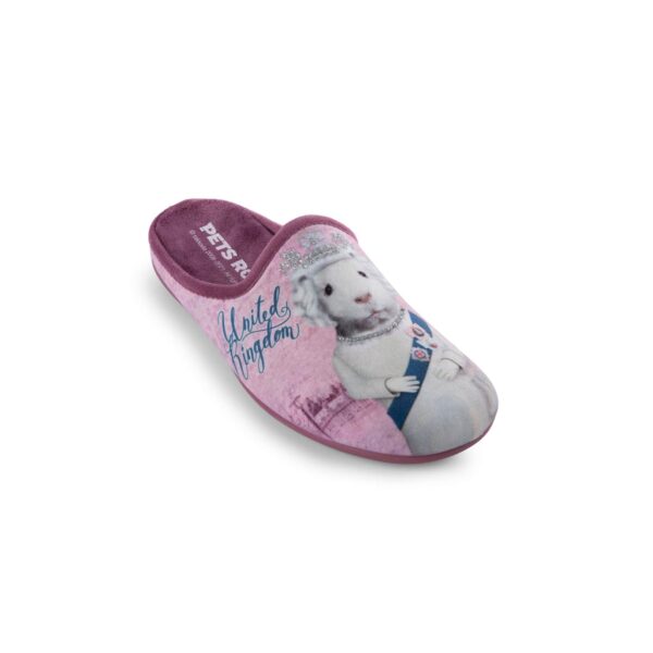 DAMEN HAUSSCHUHE AUS WEICHER STOFF  PETS ROCK HRH 5561014 Hausschuhe Damen Pets Rock