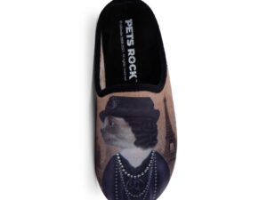 DAMEN HAUSSCHUHE AUS WEICHER STOFF  PETS ROCK PARIS 5561028 Hausschuhe Damen Pets Rock