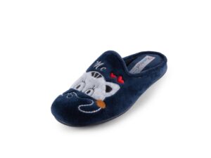 LADIES MULE SLIPPER IN SOFT FLEECE 9352030 Ladies Mule Slippers