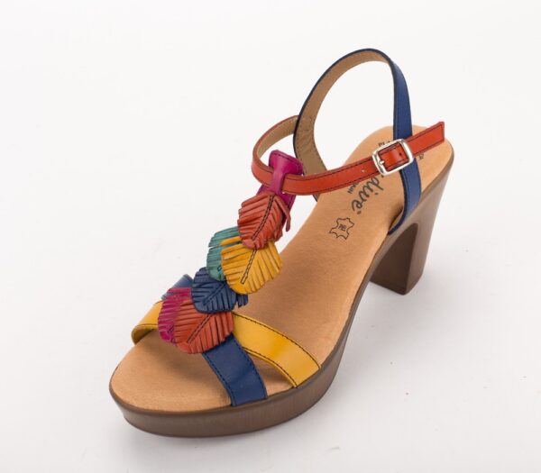 SANDALE FEMME EN CUIR 0251368 Sandales Femme