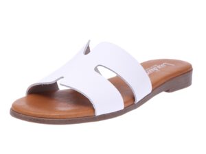 MULE FEMME EN CUIR  8453466 Sandales Femme