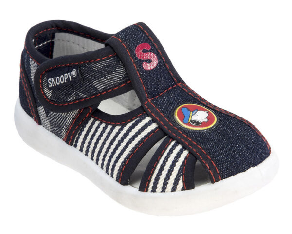 SANDALE GARçON EN TOILE SNOOPY  0616107 Sandales Snoopy