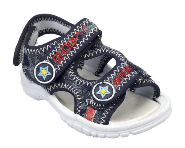 SANDALE GARçON EN TOILE SNOOPY  2215649 Sandales Snoopy