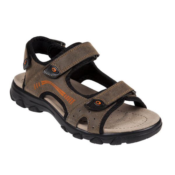 SANDALE HOMME EN SYNTHETIQUE A SCRATCH  6041755 Sandales Homme