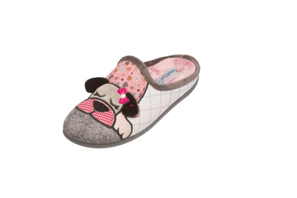 LADIES MULE SLIPPER IN SOFT FLEECE 2952492 Ladies Mule Slippers
