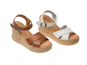 SANDALO PELLE ZEPPA ALTA 1952588 Sandali Donna