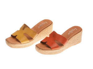 CIABATTA PELLE ZEPPA ALTA 8452111 Sandali Donna