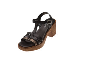 SANDALO TACCO ALTO PELLE 8452712 Sandali Donna
