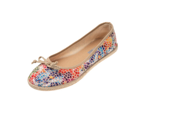 BALLERINE EN TOILE 9352754 Chaussures Toile Femme