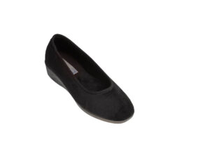 LADIES VELVET BALLERINA 1652506 Ladies Slippers