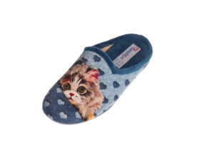 LADIES MULE SLIPPER IN SOFT FLEECE 5352875 W/REMOVABLE INSOLE Ladies Mule Slippers