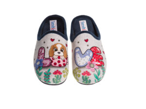 LADIES MULE SLIPPER IN SOFT FLEECE 9352976 Ladies Mule Slippers
